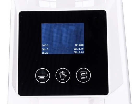가득 찬 터치 LCD 디스플레이와 1년 보증과 370W 상업적 커피 그라인더